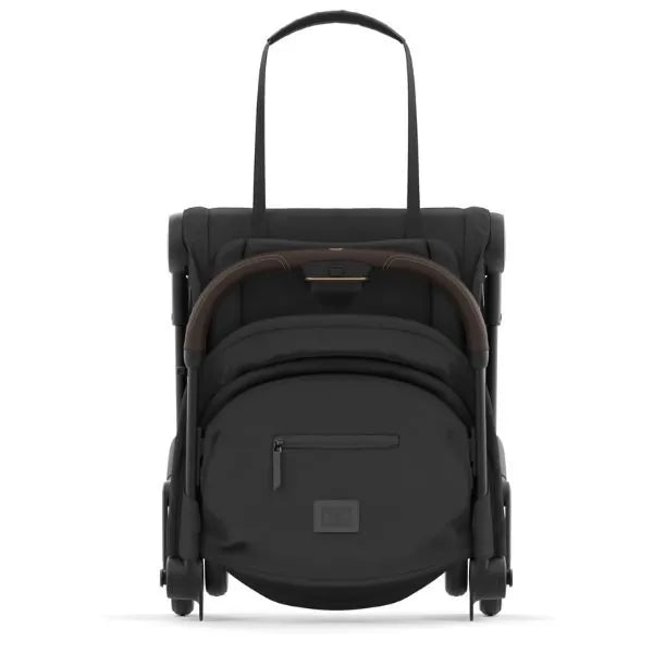 Cybex - Coya 便攜嬰兒車(玫瑰金車架)(棕黑色)