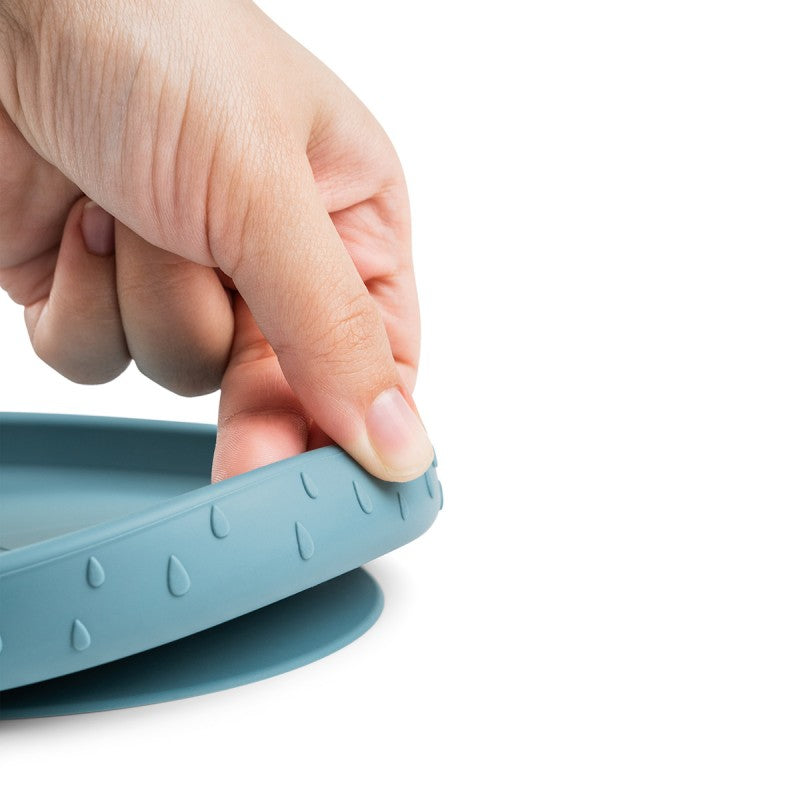 Done by Deer - Stick&Stay 餐具套裝 Deer friends 藍色