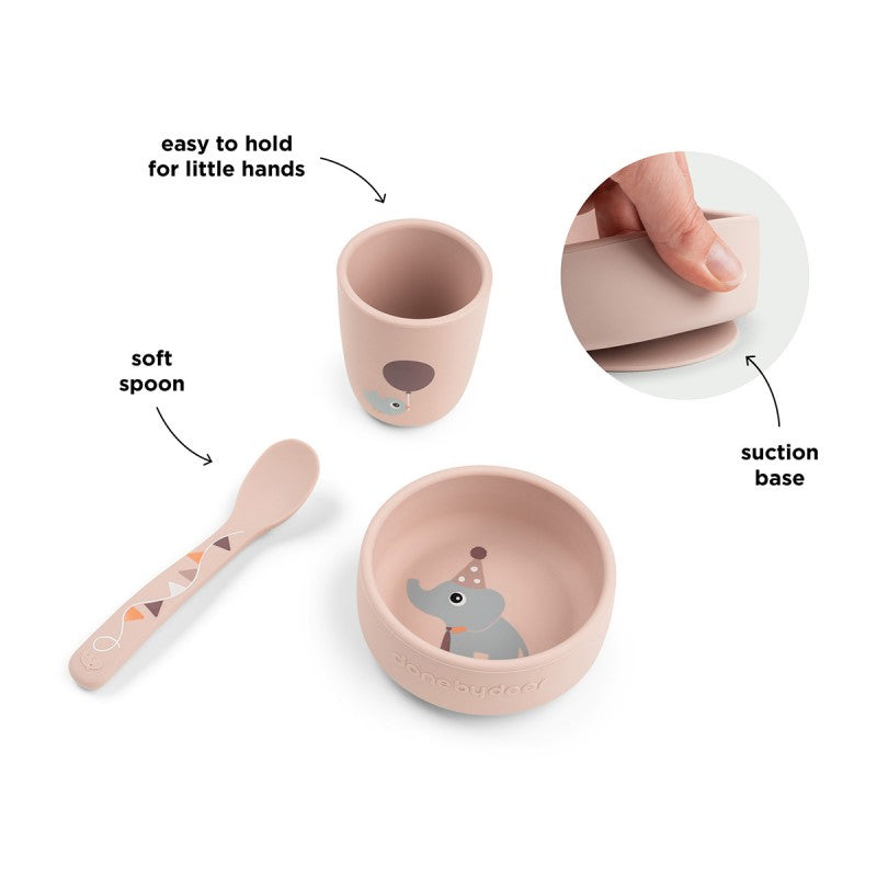 Done by Deer - Stick&Stay 初食餐具套裝 慶典系列