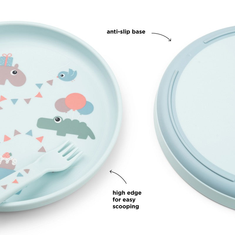 Done by Deer - Foodie 餐具套裝 Celebration (藍色)