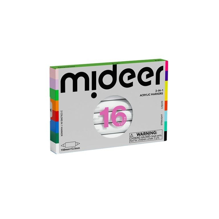 Midder - 二合一壓克力馬克筆
