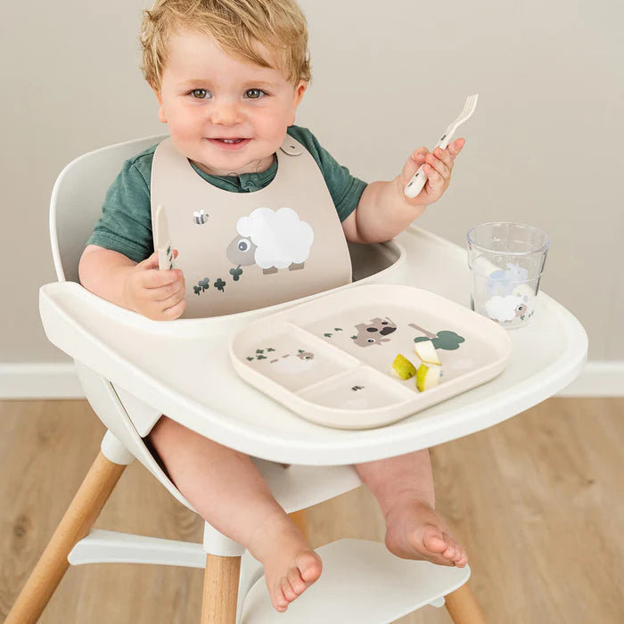 Done by Deer - Foodie 分隔餐盤 沙色