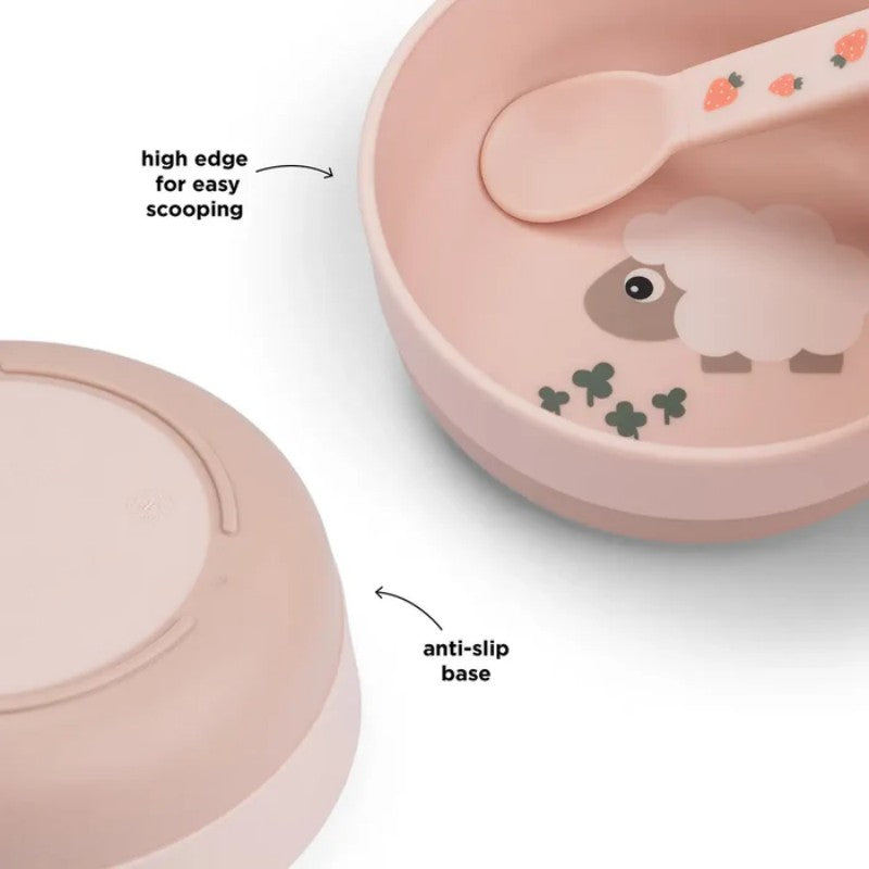 Done by Deer - Foodie小食客碗 Tiny farm 粉色