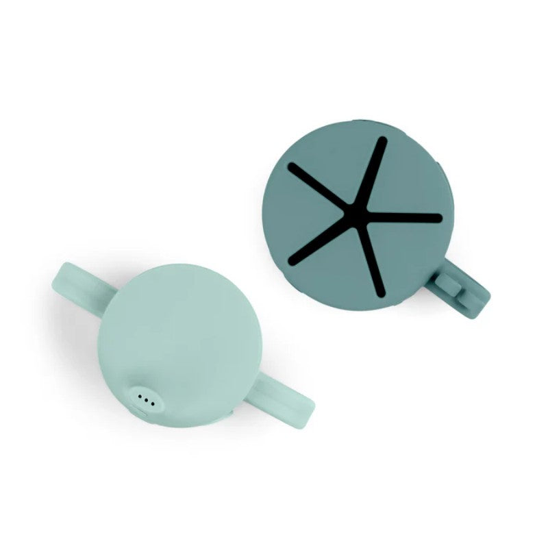 Done by Deer - 多功能學飲杯兩件套(藍色)