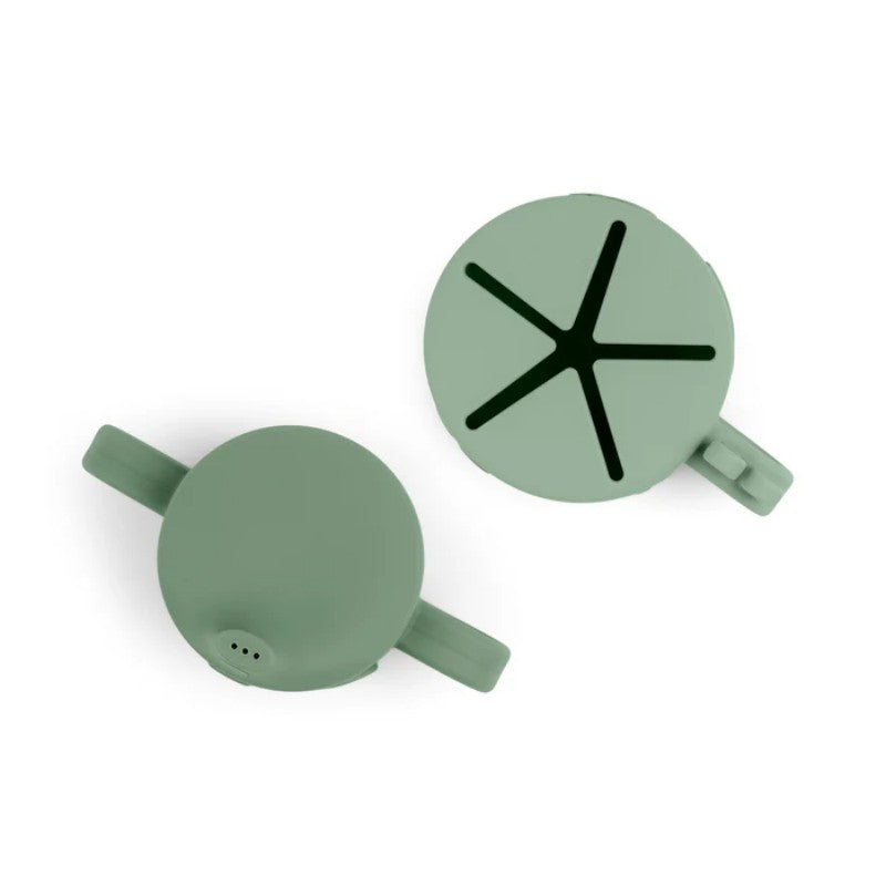 Done by Deer - 多功能學飲杯兩件套(綠色)