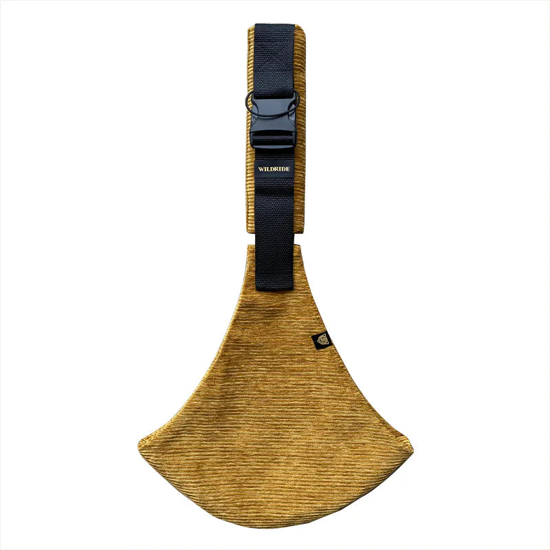 Wildride - 嬰兒揹帶Corduroy金色