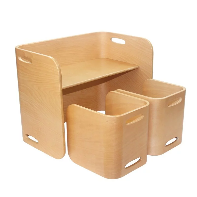 Hoppl - Colo Colo Chair & Desk (Natural)