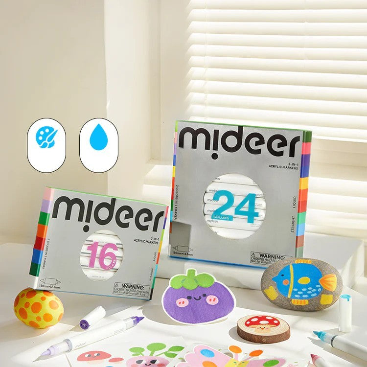 Midder - 二合一壓克力馬克筆