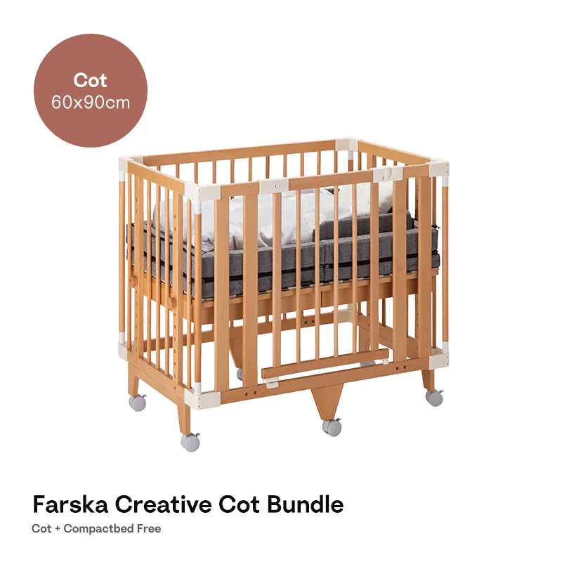 Farska - Creative Cot Bundle Set(60×90cm)【Pre Order Now! Delivery after mid Aug】