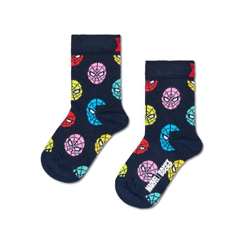 Happy Socks - 兒童襪 漫威兒童蜘蛛人 2-3Y