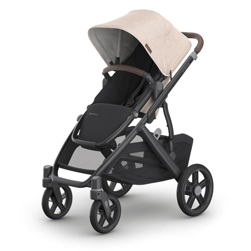 UPPAbaby - Vista V3 single seat Stroller (Liam Oat Mélange,Available from 6 months)
