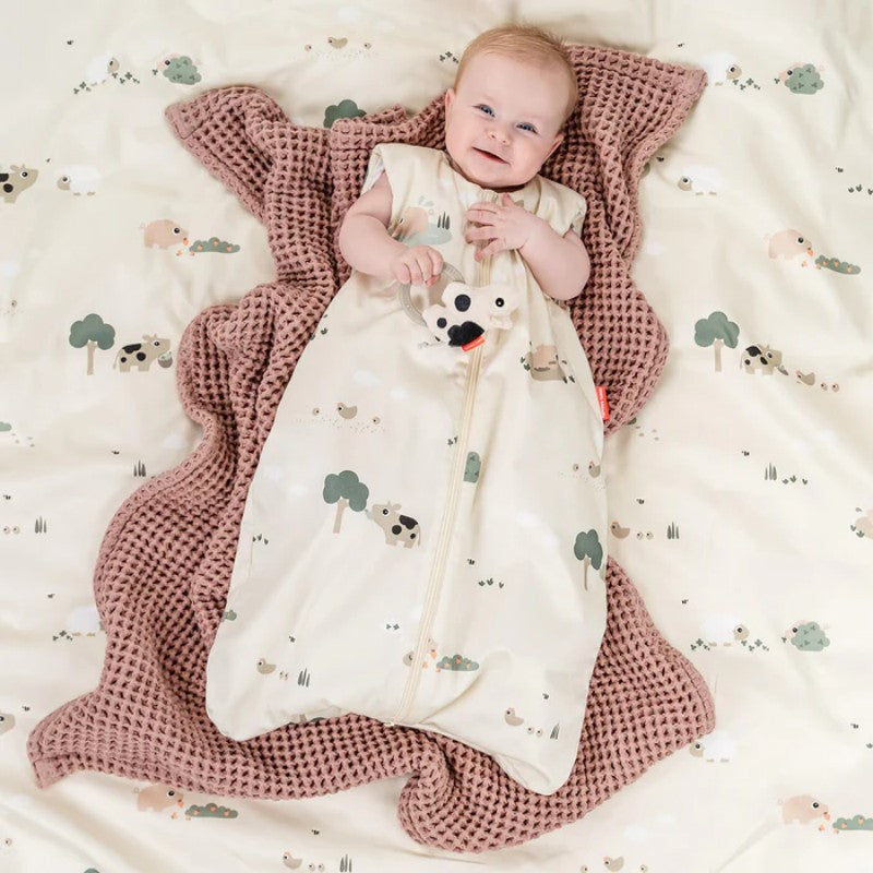 Done by Deer - Sleepy bag TOG 2.5 Tiny farm Sand