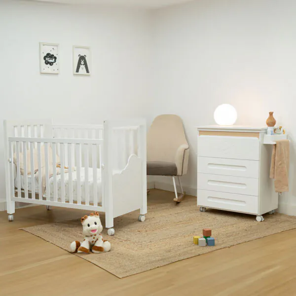 Micuna - Dolce Magic 夜空星星床 60x120cm (白色)