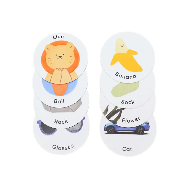 Learning Time - Card with Things