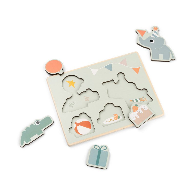 Done by Deer - First layer puzzle Celebration Colour mix