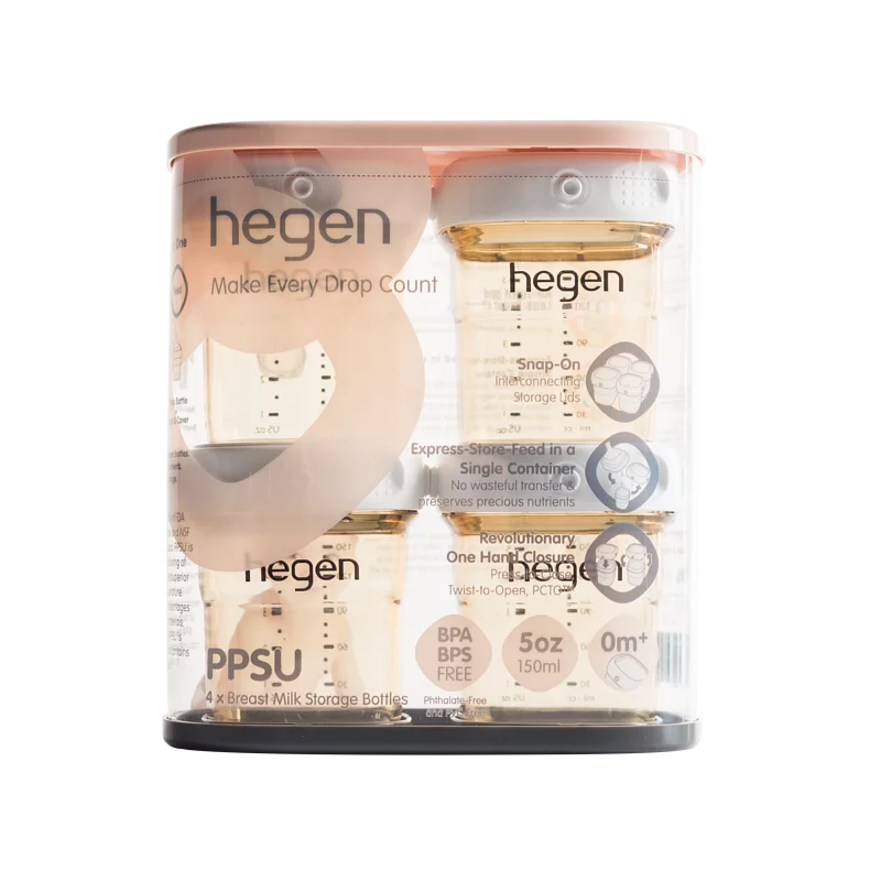 Hegen - PCTO™ PPSU多功能收納瓶 150ml / 5oz (4個裝)