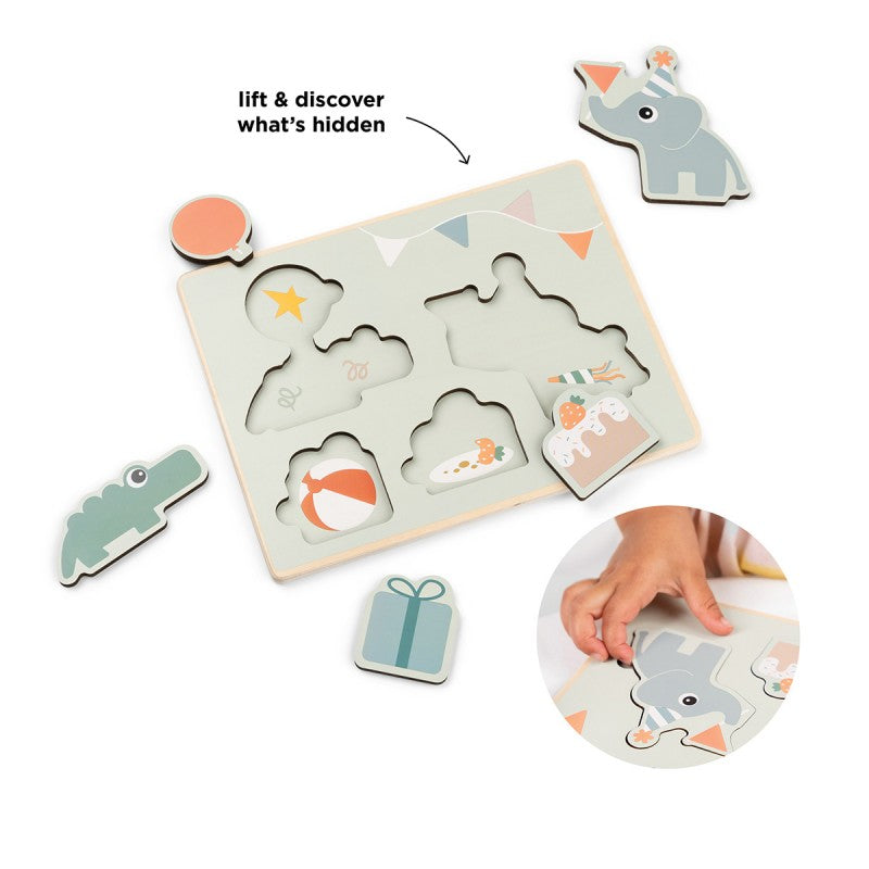 Done by Deer - First layer puzzle Celebration Colour mix