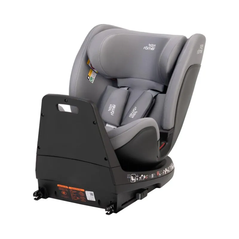 Britax - Swivel Grow Max Air 360度旋轉風扇汽車座椅(R129)(初生至7歲/40-125cm) (中港澳版本) (深灰色)
