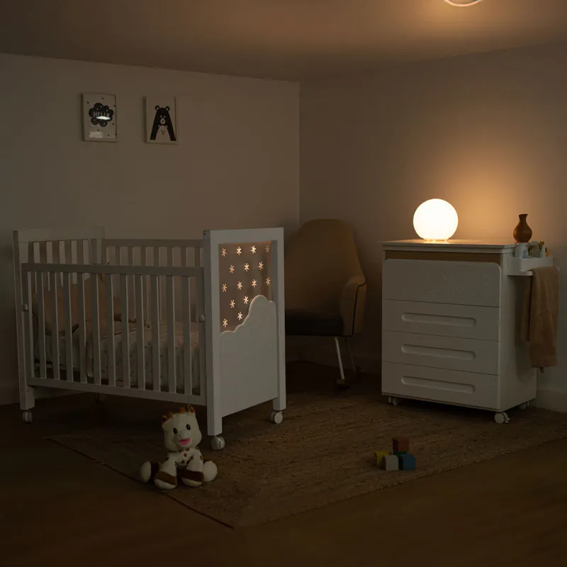 Micuna - Dolce Magic 夜空星星床 60x120cm (白色)