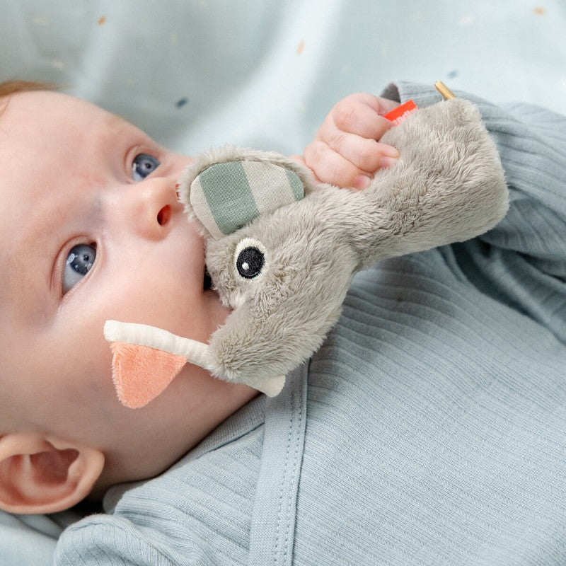 Done by Deer - Sensory rattle mirror set Celebration Colour mix