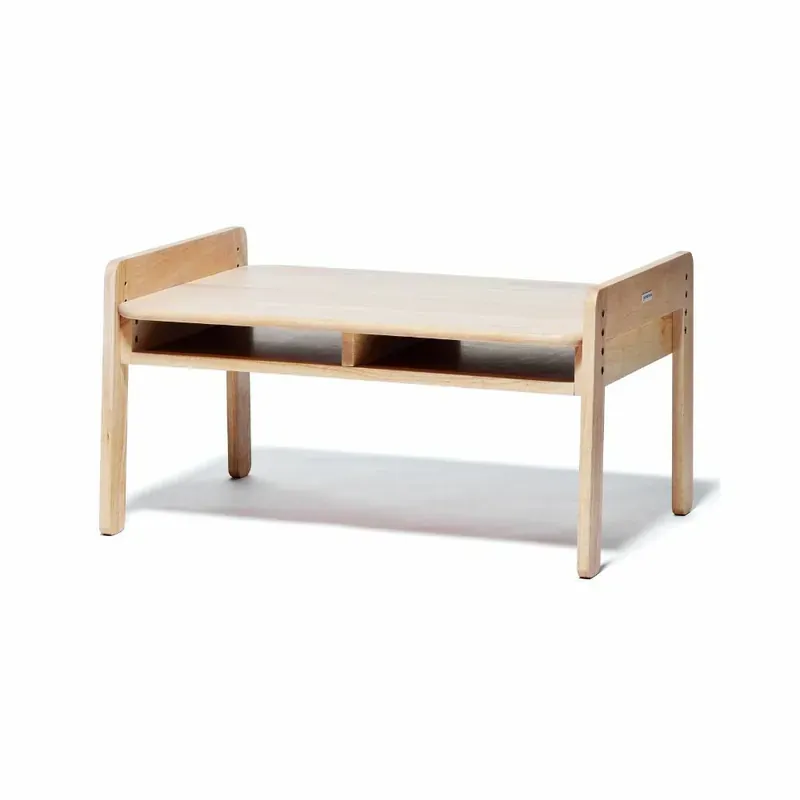 Yamatoya - Norsta 3 幼兒實木大書檯 (天然色)【立即預訂!7~10個工作天後出貨】