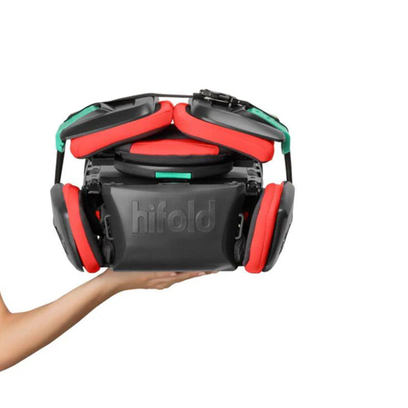 Mifold - Hifold 4 -12 yrs old fit-and-fold booster(Red)【Pre Order Now! Delivery after late May】