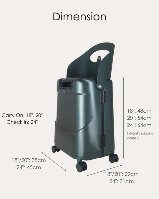 MiaMily - 24" Check In Luggage