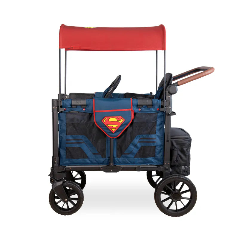 Wonderfold - 超人版W2 Luxe Pro 雙人嬰兒車