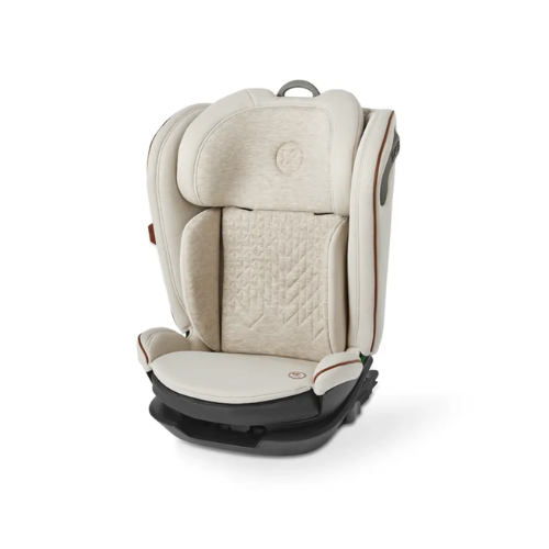 Silver Cross - Discover i-Size Car Seat (Almond) (Suitable for children aged 3 to 12)