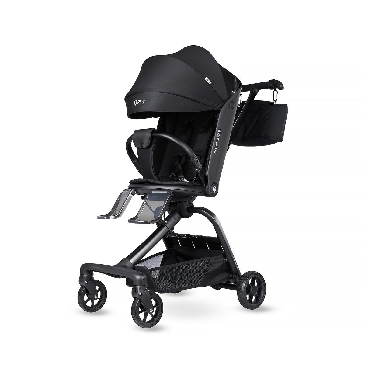 Qplay - QBook Stroller 雙向型嬰兒推車 (黑色)