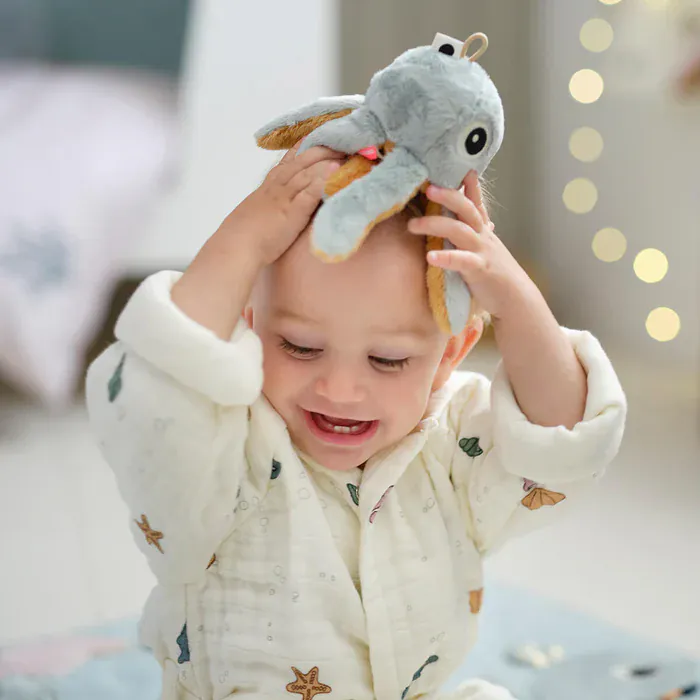 Done by Deer - Sea friends 連帽浴衣(米色1-2Y)