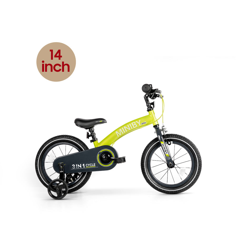 Qplay - Miniby 3合1 多功能兒童單車 (14inch)