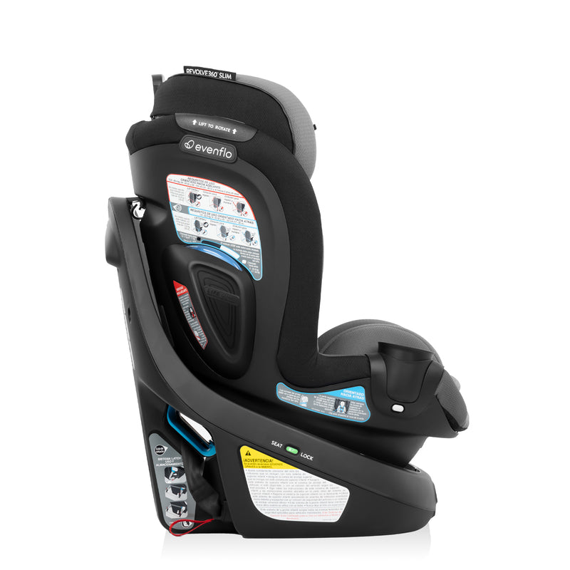 Evenflo - Gold Revolve 360 Slim 2-in-1 Rotational Car Seat with SensorSafe