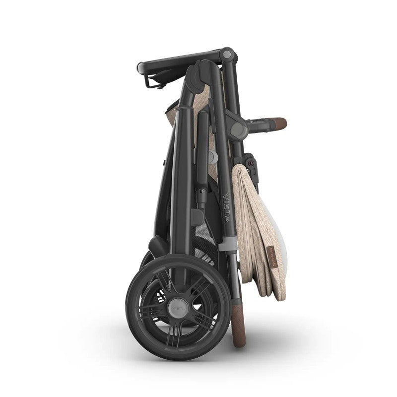 UPPAbaby - Vista V3 single seat Stroller (Liam Oat Mélange,Available from 6 months)