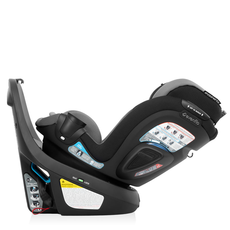 Evenflo - Gold Revolve 360 Slim 2-in-1 Rotational Car Seat with SensorSafe
