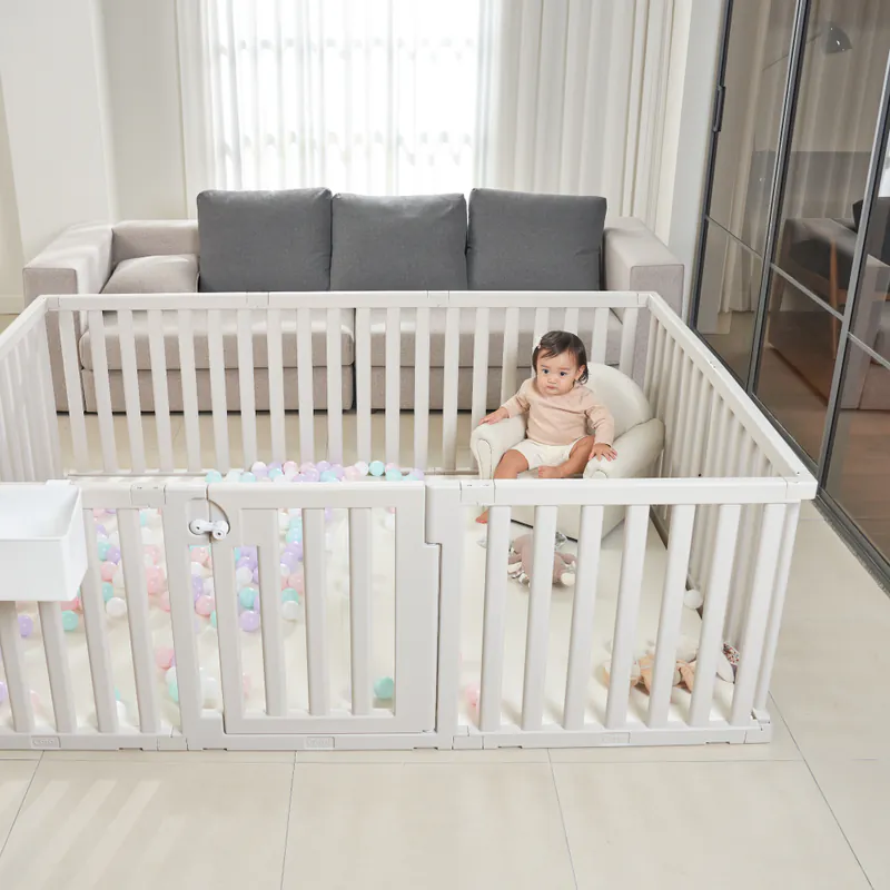 Caraz - Prefect Wide Baby Room 207*147*70cm (excluding floor mat)Cozy Beige【Pre Order Now! Delivery after 7-10 working days】