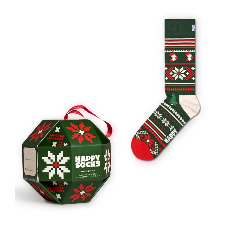 Happy Socks - 成人襪 雪花禮盒1 件套