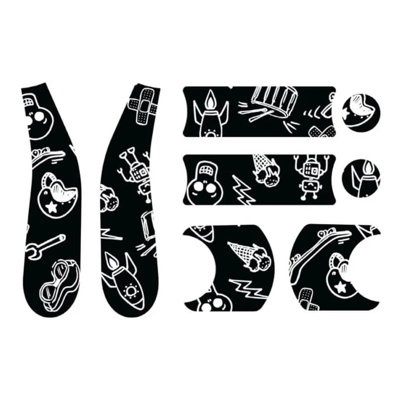 Doona - Liki Sticker Set (B&W Cool Sketch)