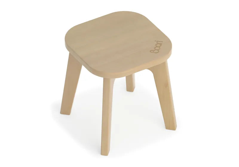 Boori - Tidy方形木椅子 (原木色)