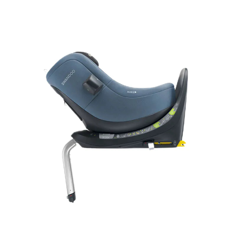 Swandoo - Marie5 i-Size 0-4歲 360°旋轉安全座椅 (藍莓灰)