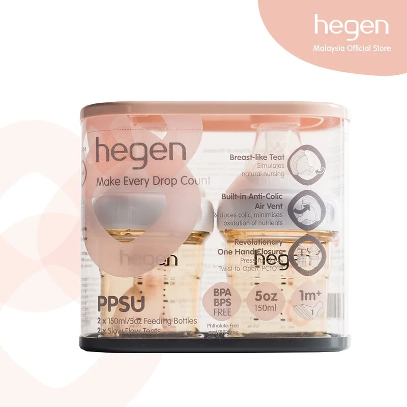hegen - PCTO™ PPSU多功能寬口奶瓶 150ml/5oz (2支裝)