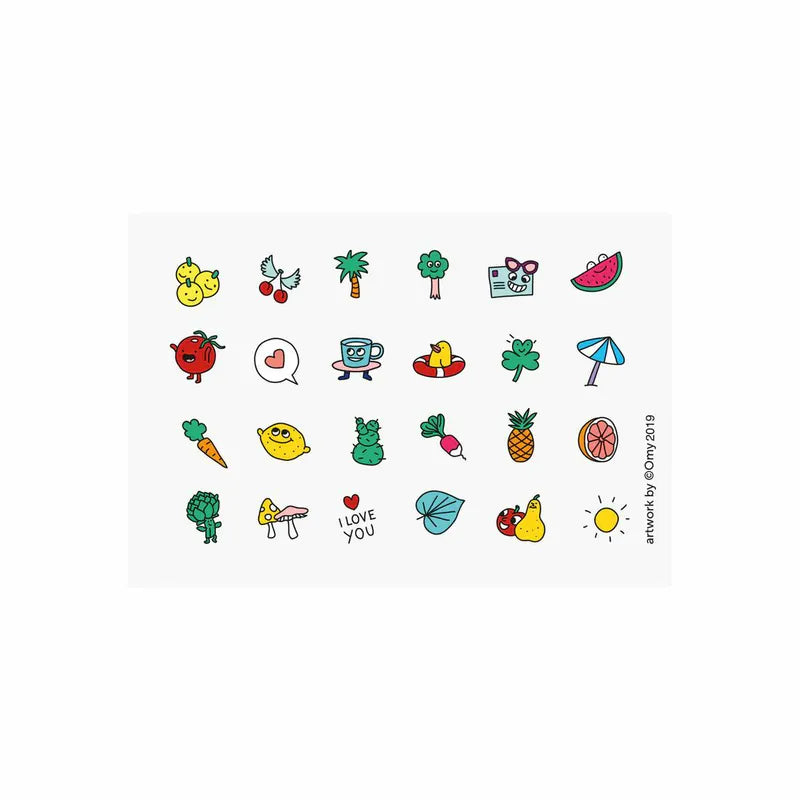 Nailmatic - 指甲貼套裝 + 指甲油 - Marshi Piglou