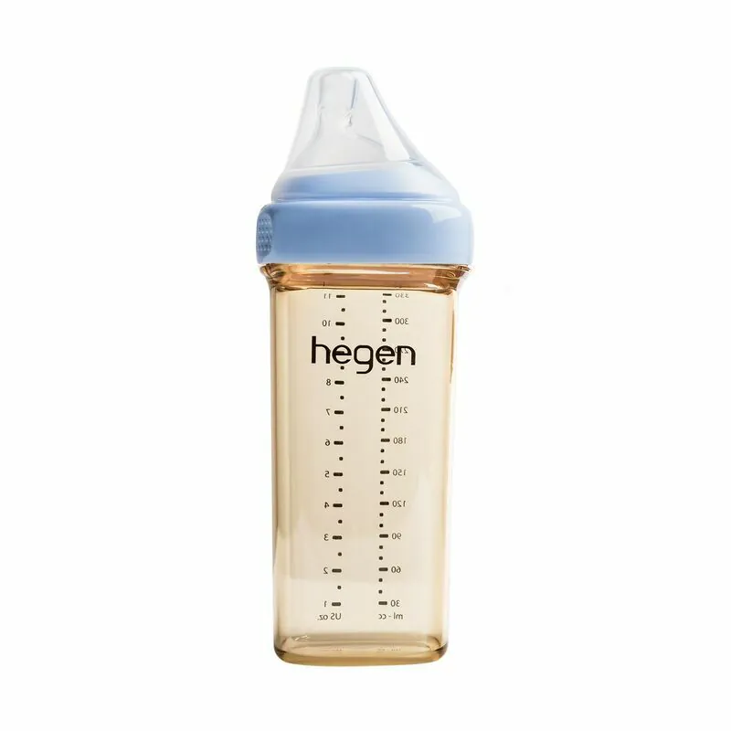 Hegen - PCTO™ PPSU多功能寬口奶瓶 藍色(330ml / 11oz)