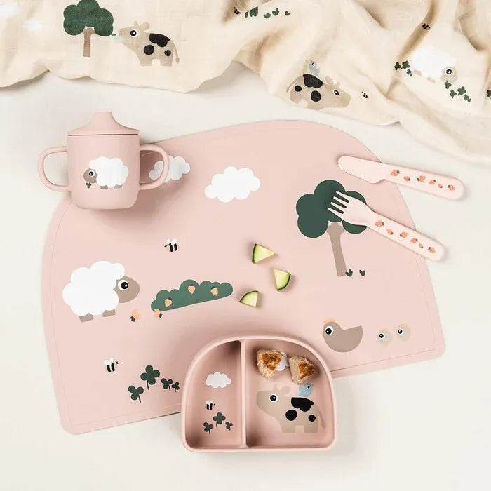 Done by Deer - Spout Cup 2-Handle Tiny Farm