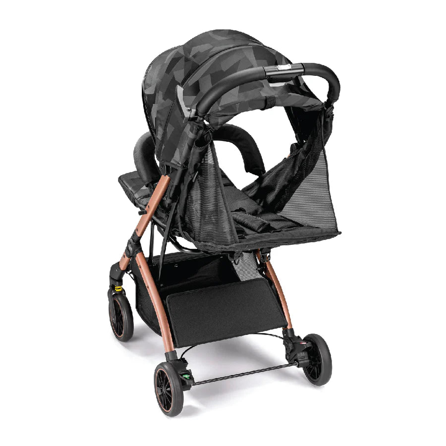 CAM - Compass Compact Stroller - Jacquard Nero
