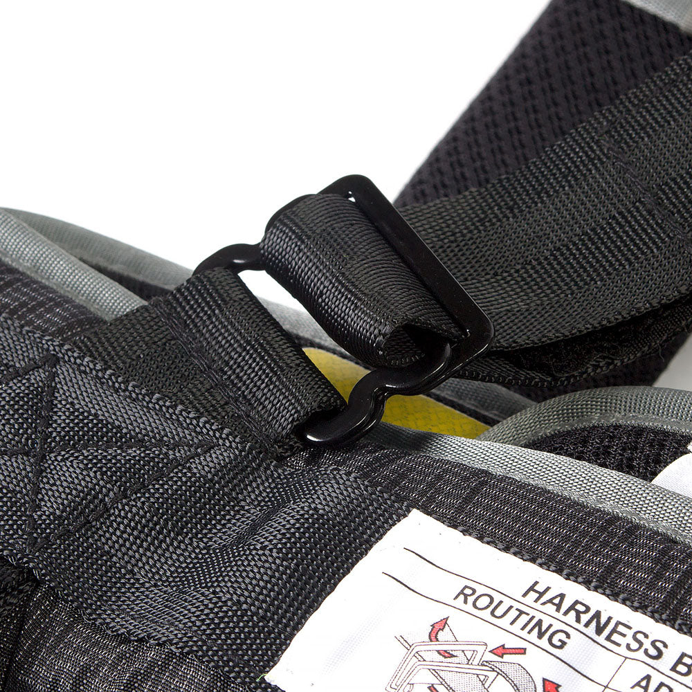 RideSafer - GEN5 穿戴式可摺叠汽車兒童安全座椅(黑色)細碼