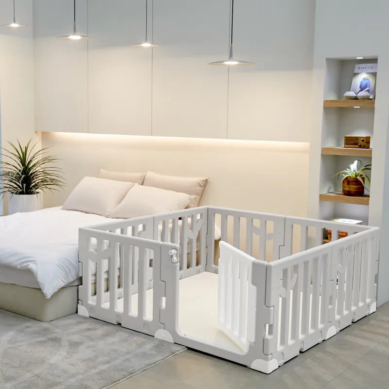 Caraz - 7+1 Leaf Baby Room and Play Mat Set (148*x148cm)(including floor mat)