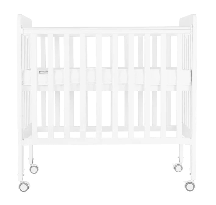 Baby Star - Medi Baby Cot with 3" Mattress - White / New Zealand Pine【Pre Order Now! Delivery after 7 working days】