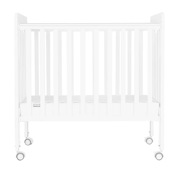 Baby Star - Medi Baby Cot with 3" Mattress - White / New Zealand Pine【Pre Order Now! Delivery after 7 working days】