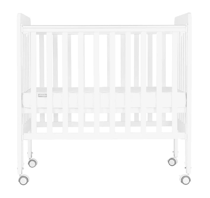 Baby Star - Medi Baby Cot with 3" Mattress - White / New Zealand Pine【Pre Order Now! Delivery after 7 working days】